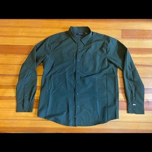 Marmot Lisgar Long-Sleeve Shirt - XL - Forrest Green